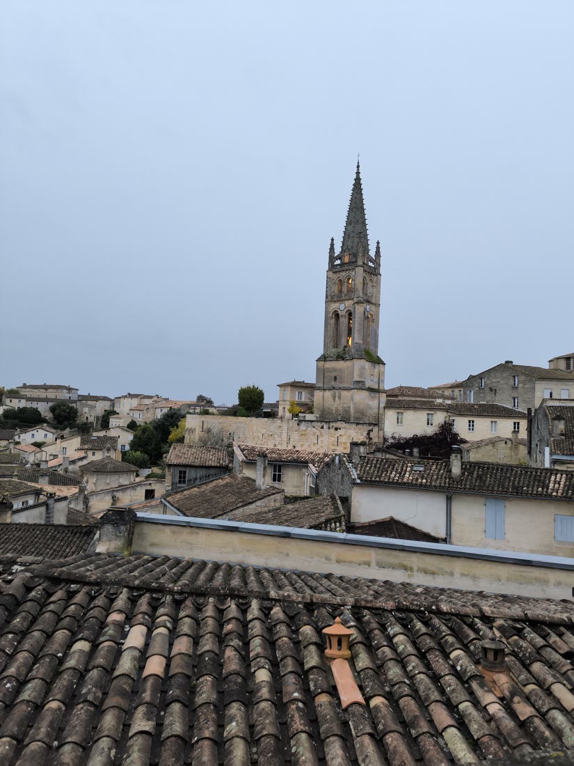 Clocher en soirée · Saint-Émilion