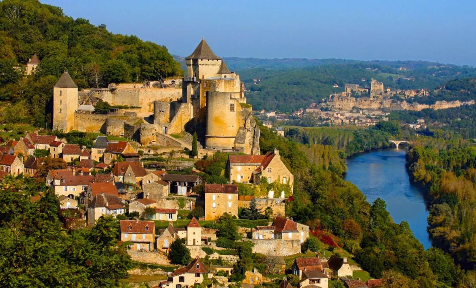 La Dordogne, Castelnaud et la vallée