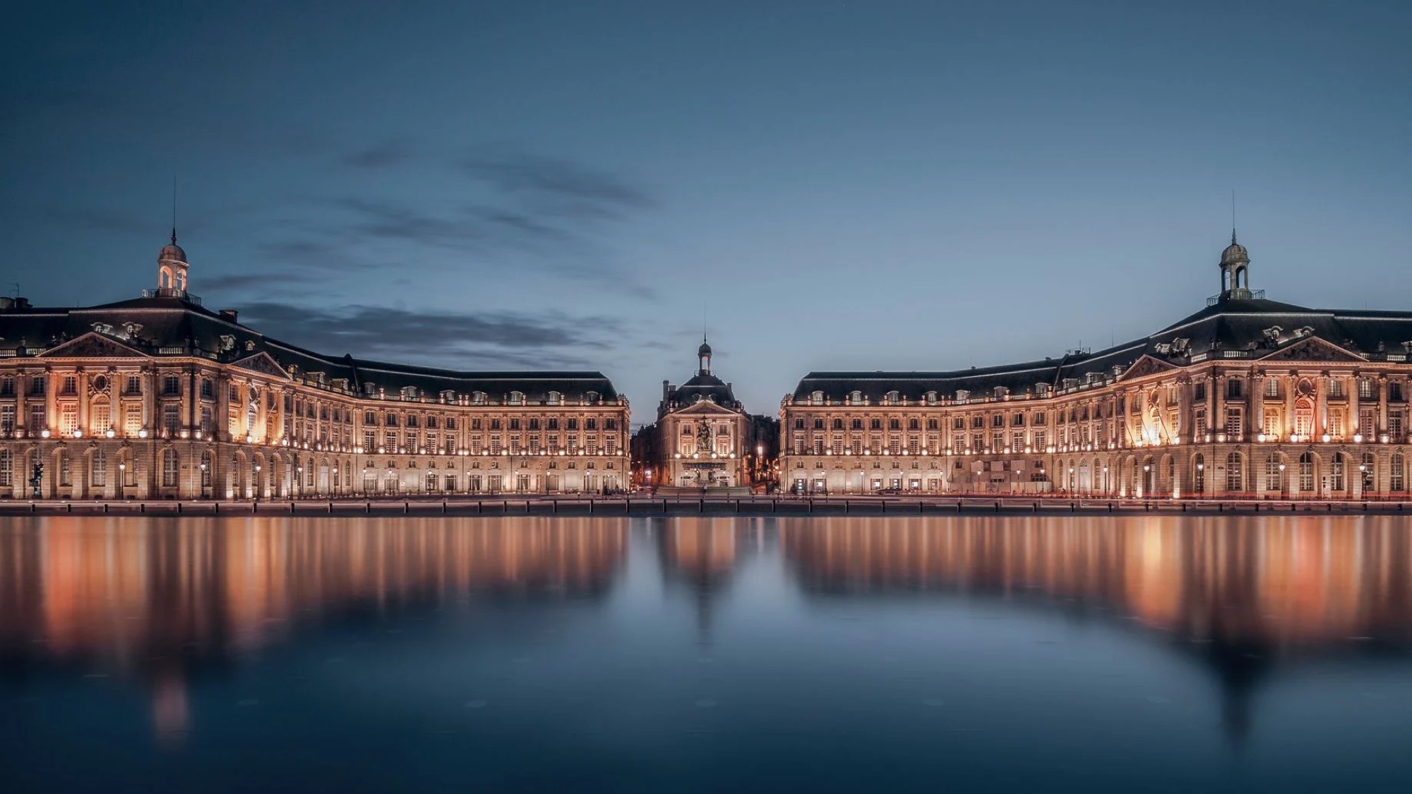 La place de la Bourse et son miroir d’eau, Bordeaux